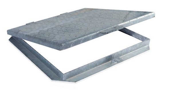 Galvanized cover and frame