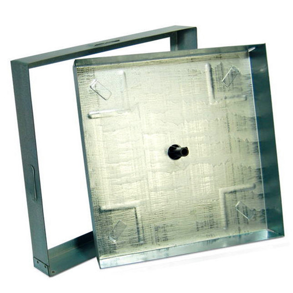 Galvanized cover and frame