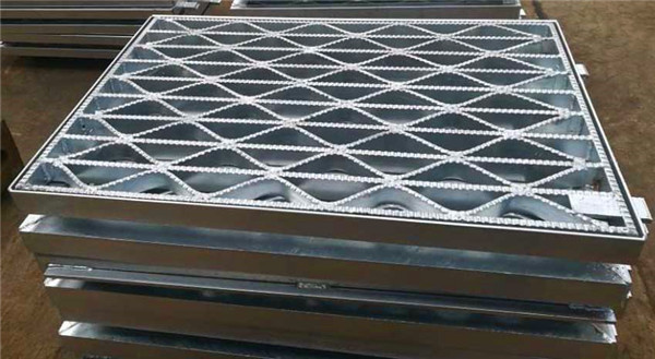 Galvanized cover and frame